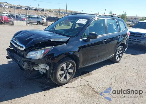 2017 Subaru Forester 2.5I z USA, uszkodzony, nr VIN JF2SJABC1HH511119
